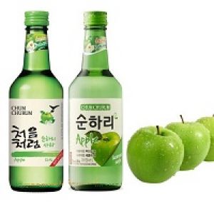 Rượu soju chum churum táo-apple 
